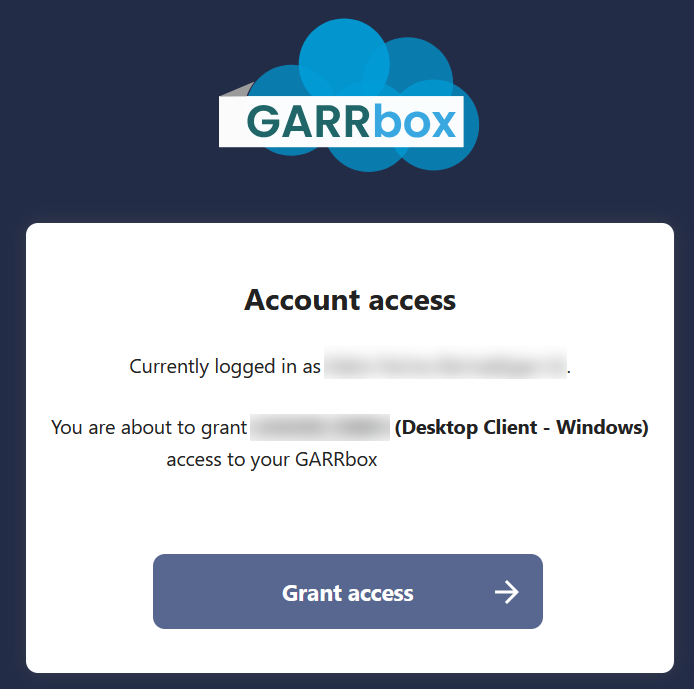Autorizzazione del client