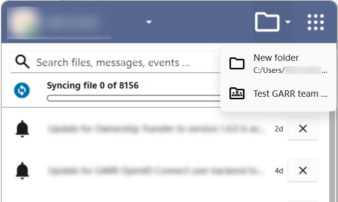 Personal space and shared workspaces
