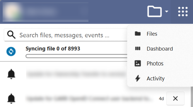 Apps available on the server